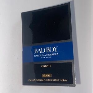 3/$15 Carolina Herrera cobalt elixir edp sample
